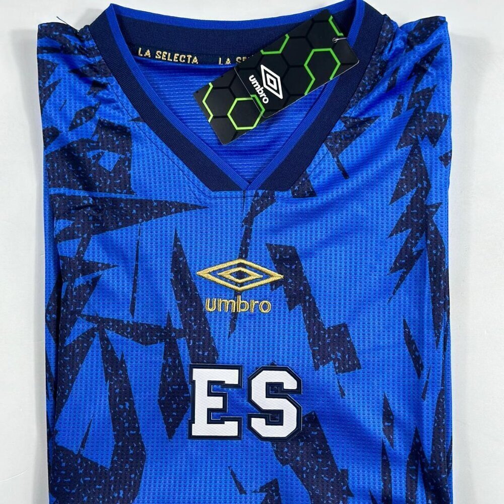 NWT Umbro El Salvador 2023/24 Soccer Futbol Home Jersey All Sizes Adult …